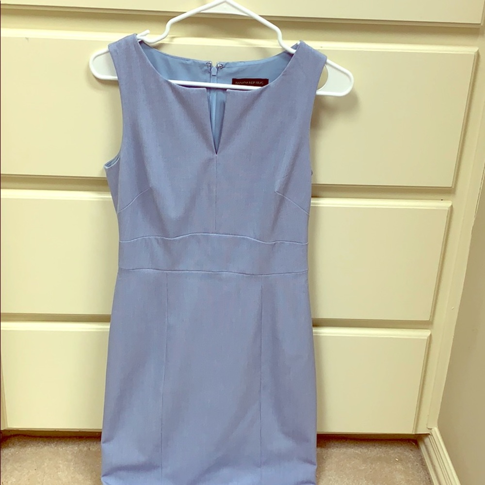 Banana Republic Baby blue dress